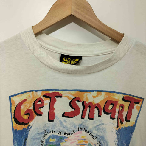 YOUR HEAD GOES HERE 90S フレッドバブ アートT プリントT S/S メンズ import:L