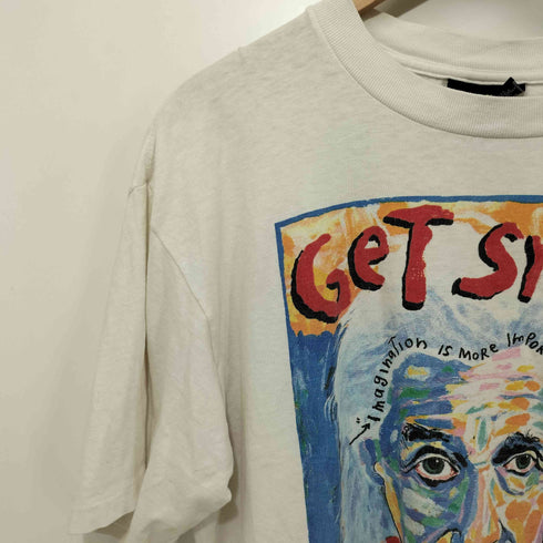 YOUR HEAD GOES HERE 90S フレッドバブ アートT プリントT S/S メンズ import:L