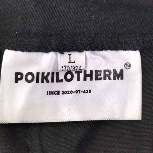 poikilotherm ジップデザインフレアパンツ メンズ JPN:L