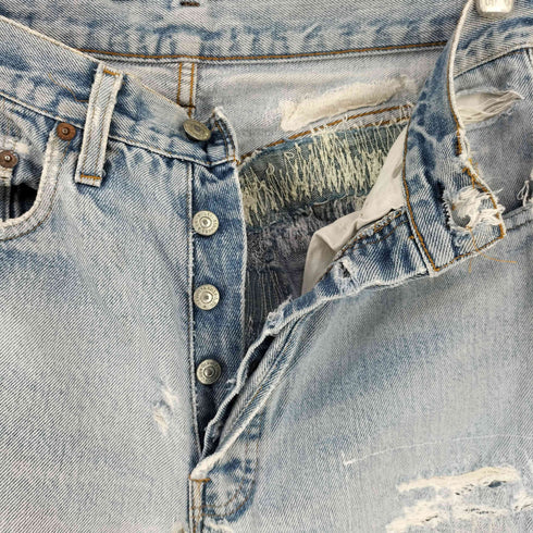 リーバイス Levis 90s 501 ボタン裏524 リペアデザイン テーパードデニムパンツ メンズ