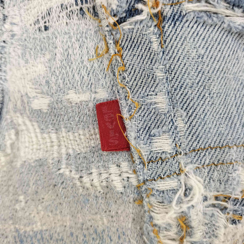 リーバイス Levis 90s 501 ボタン裏524 リペアデザイン テーパードデニムパンツ メンズ