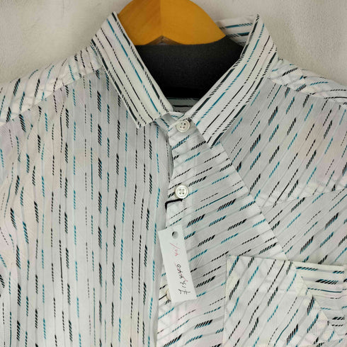 ゼロバイトルネードマート Zero by TORNADO MART バリアスリバーシブルジャガードストライプ メンズ