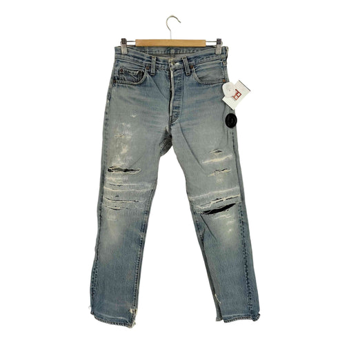 リーバイス Levis 90s 501 ボタン裏524 リペアデザイン クラッシュテーパードデニムパンツ メンズ