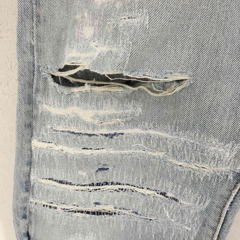 リーバイス Levis 90s 501 ボタン裏524 リペアデザイン クラッシュテーパードデニムパンツ メンズ