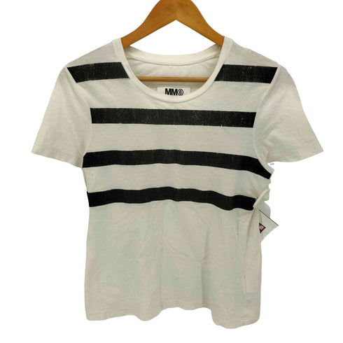 エムエムシックスメゾンマルジェラ MM6 Maison Margiela ボーダーカットソー レディース import:M