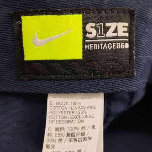 ナイキ NIKE ロゴ刺繍 6パネルキャップ メンズ