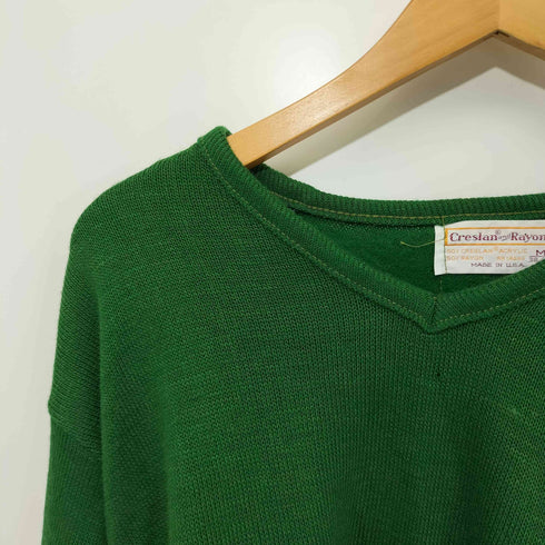 Creslan Rayon USA製 L/L ニットセーター レディース import:M