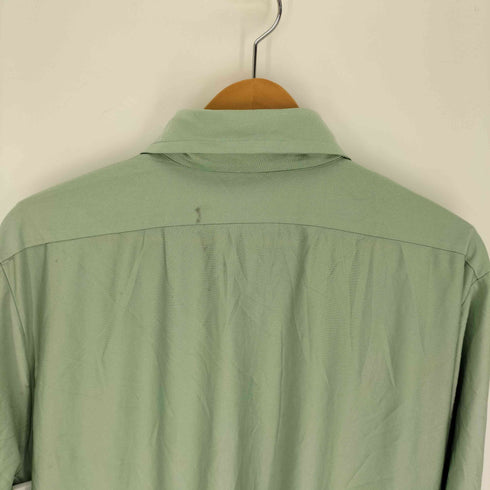 デカ襟 襟芯 フラップポケット L/S レギュラーカラー シャツ メンズ