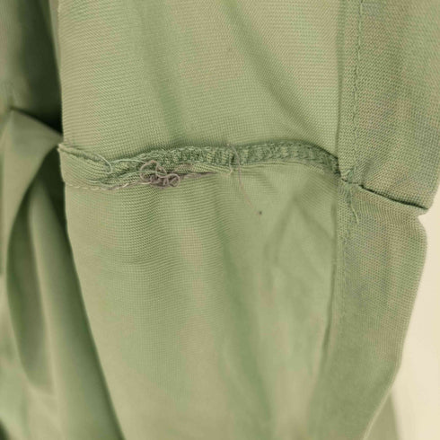 デカ襟 襟芯 フラップポケット L/S レギュラーカラー シャツ メンズ