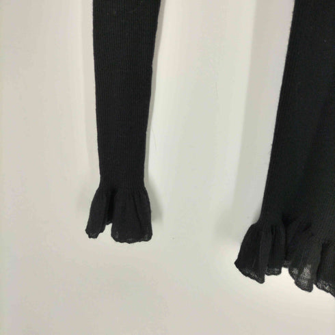 babaco Fine Wool Ribbed Long Sleeve プルオーバー レディース FREE