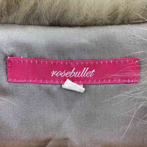 rosebullet フォックスファー クロップドジャケット Y2K レディース 2