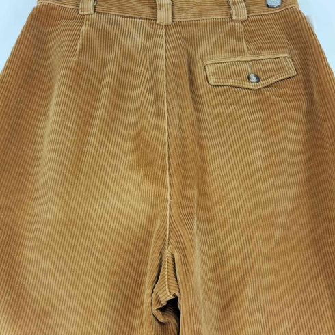 エディーバウアー Eddie Bauer 80S 黒タグ後期 3タック コーデュロイ ショーツ レディース 12