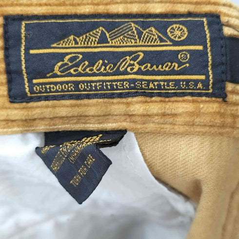 エディーバウアー Eddie Bauer 80S 黒タグ後期 3タック コーデュロイ ショーツ レディース 12