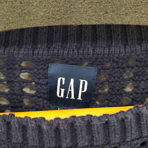 ギャップ Gap CROCHET PULLOV クロシェ プルオーバー ニットセーター メンズ M