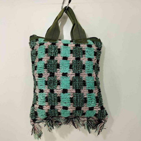 プエブコ PUEBCO TRUCK SEAT FABRIC SMALL TOTE メンズ