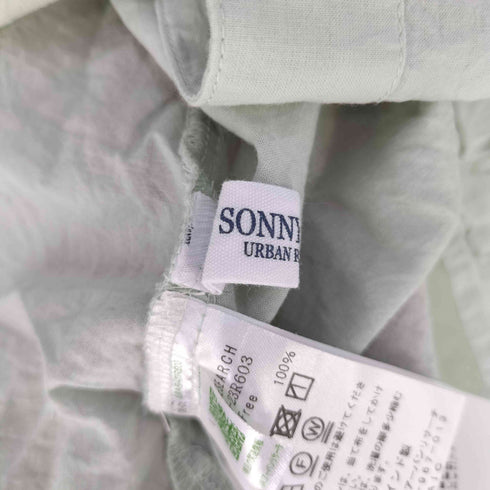 アーバンリサーチサニーレーベル URBAN RESEARCH Sonny Label エアリーコットンフリルフレンチシャツブラウス レディース FREE