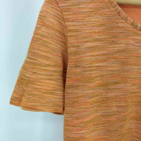 ミッソーニ MISSONI DONNA 総柄 半袖ワンピース レディース 42