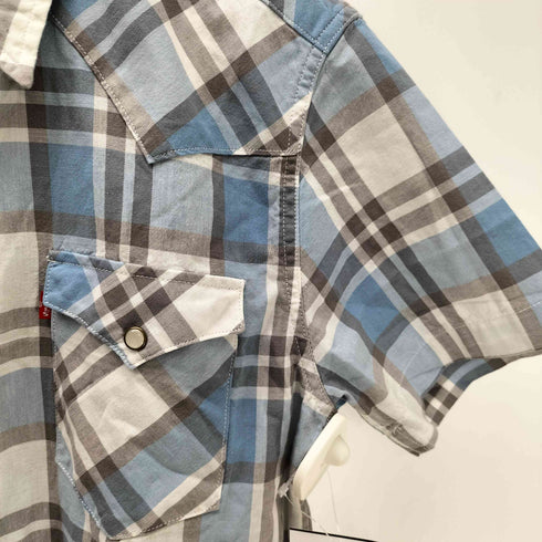 リーバイス Levis 半袖ウエスタンチェックシャツ メンズ JPN:S