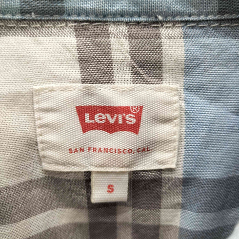 リーバイス Levis 半袖ウエスタンチェックシャツ メンズ JPN:S