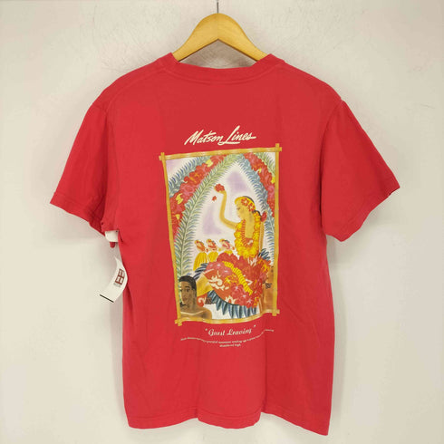サンサーフ SUN SURF USA製 プリントクルーネックTシャツ メンズ JPN:M