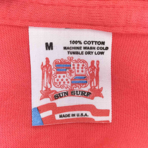 サンサーフ SUN SURF USA製 プリントクルーネックTシャツ メンズ JPN:M