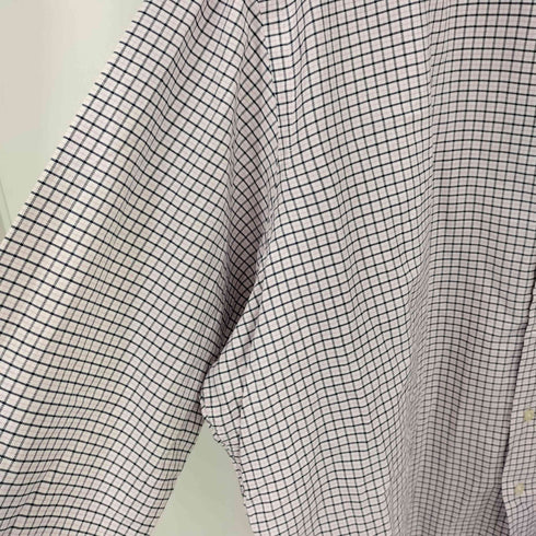 ラルフローレン RALPH LAUREN CLASSIC FIT ポニー刺繍 マドラスチェック BD 長袖シャツ メンズ XXL