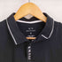 アルマーニエクスチェンジ ARMANI EXCHANGE ロゴプリント ハーフジップ 半袖ポロシャツ メンズ import:M