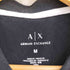 アルマーニエクスチェンジ ARMANI EXCHANGE ロゴプリント ハーフジップ 半袖ポロシャツ メンズ import:M