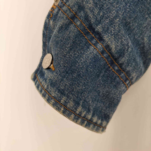 ポロラルフローレン POLO RALPH LAUREN 白タグ 裏起毛 デニムジャケット メンズ import:L