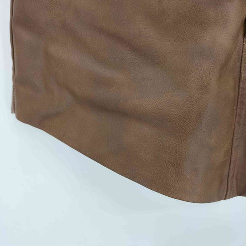 ザラ ZARA フェイクレザーショートパンツ レディース S