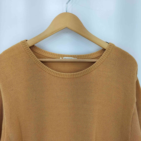 QUINTY コットンニット 半袖Tシャツ メンズ