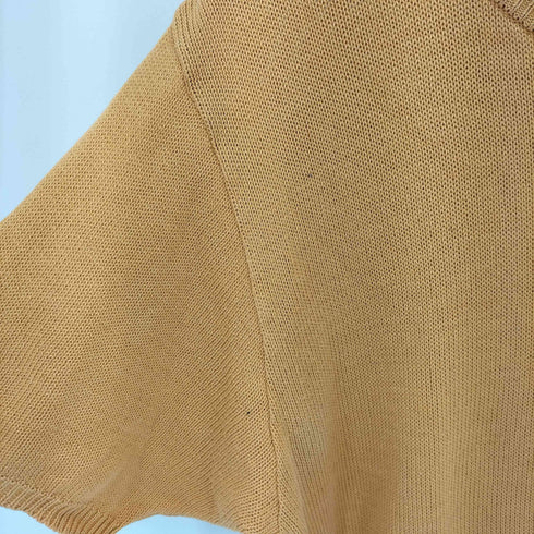 QUINTY コットンニット 半袖Tシャツ メンズ