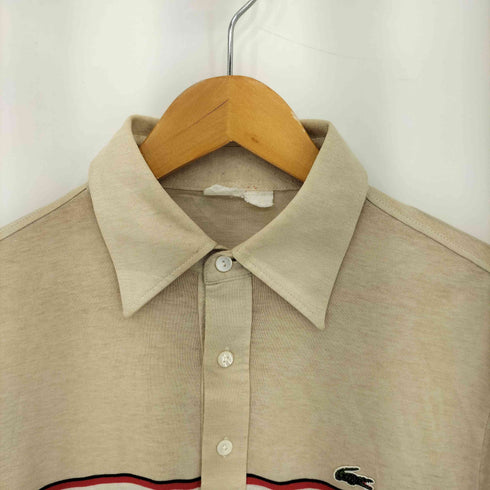 ラコステ LACOSTE ワンポイントロゴ刺繍 長袖ポロシャツ メンズ
