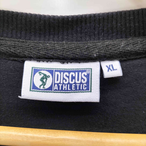 ディスカス アスレチック Discus Athletic プルオーバー ワンポイント ワッペン Vガゼット スウェット メンズ import:XL