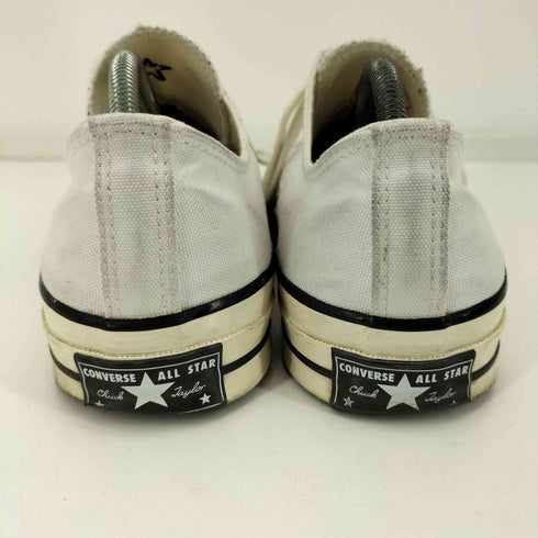 コンバースオールスター CONVERSE ALLSTAR CT70 Black Pin Stripe WHITE LOW CUT メンズ JPN:28
