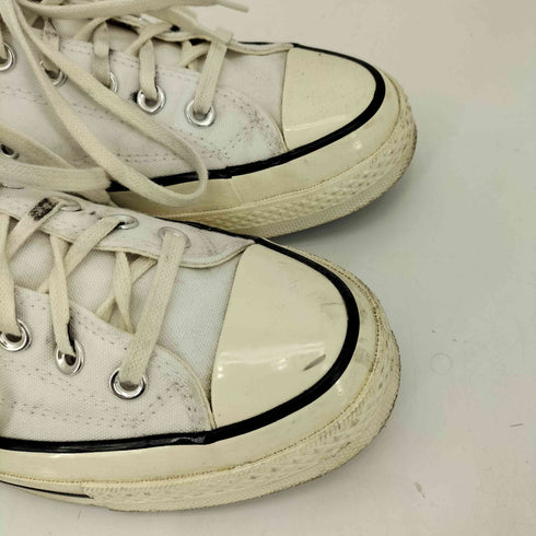 コンバースオールスター CONVERSE ALLSTAR CT70 Black Pin Stripe WHITE LOW CUT メンズ JPN:28
