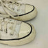 コンバースオールスター CONVERSE ALLSTAR CT70 Black Pin Stripe WHITE LOW CUT メンズ JPN:28