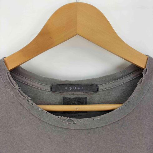 スビ KSUBI Sioux Distressed T-Shirt スー族 ダメージ加工 Tシャツ メンズ import:S