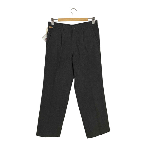 インターメッツォ INTERMEZZO by DURBAN 1タック ウールメルトンスラックスパンツ メンズ 82