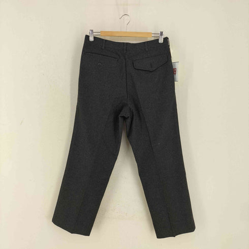 インターメッツォ INTERMEZZO by DURBAN 1タック ウールメルトンスラックスパンツ メンズ 82