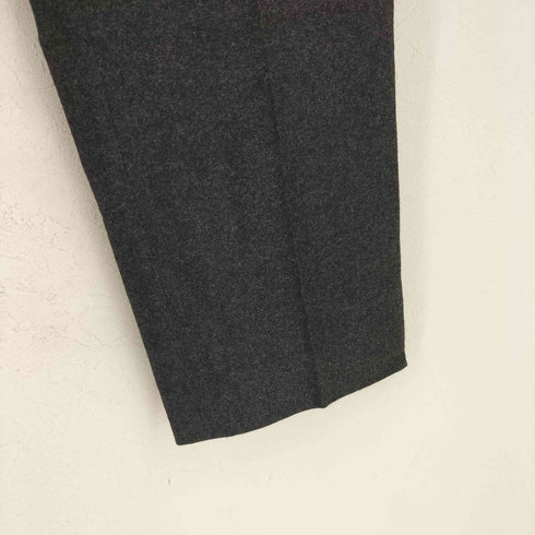 インターメッツォ INTERMEZZO by DURBAN 1タック ウールメルトンスラックスパンツ メンズ 82