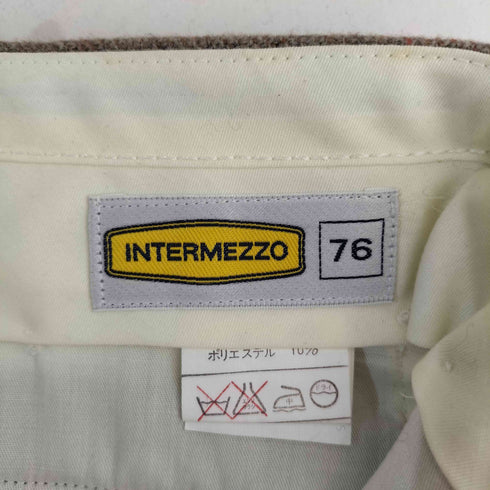 インターメッツォ INTERMEZZO 2タック センタープレス スラックスパンツ メンズ 76