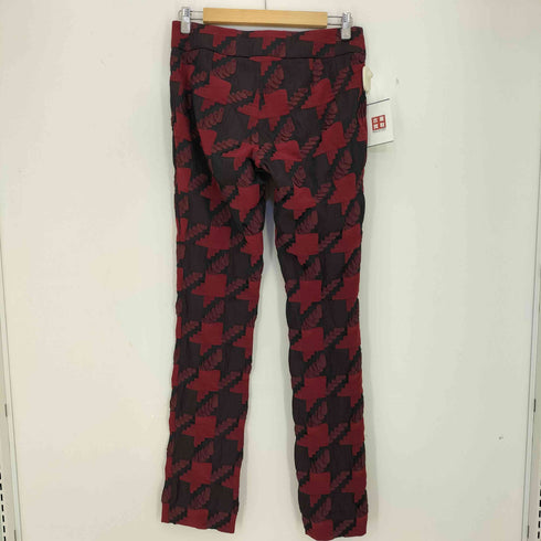 イッセイミヤケ ISSEY MIYAKE 11aw 総柄パッチワークスラックス レディース JPN:3