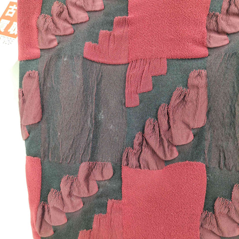 イッセイミヤケ ISSEY MIYAKE 11aw 総柄パッチワークスラックス レディース JPN:3