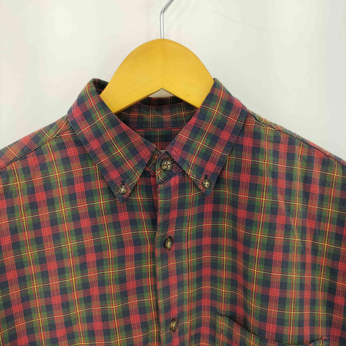 エディーバウアー Eddie Bauer 90s チェック柄 BD 長袖シャツ メンズ