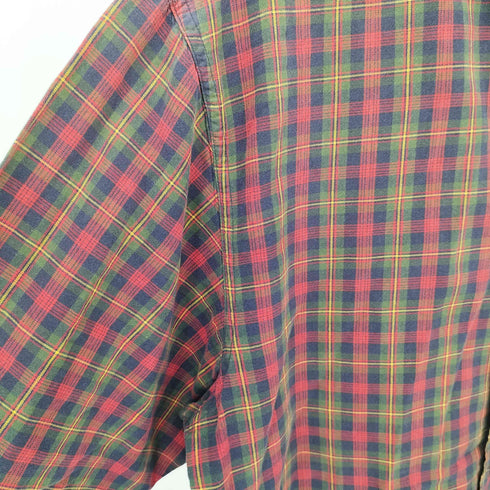 エディーバウアー Eddie Bauer 90s チェック柄 BD 長袖シャツ メンズ