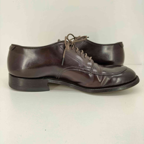 オールデン ALDEN Dark Burgundy Shell Cordovan V-tip Blucher ダークバーガンディー シェル コードバン Vチップ ブルーチャー メンズ 7 1/2