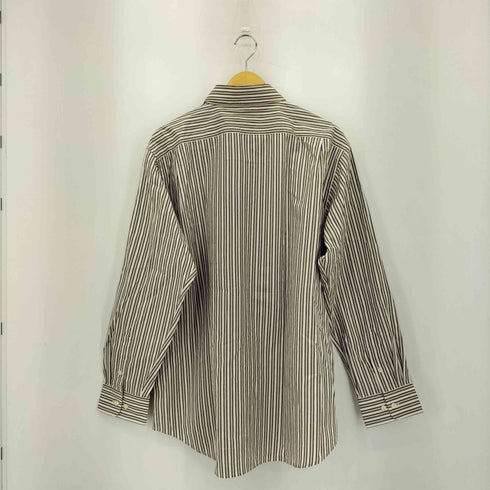 ギャップ Gap ストライプ レギュラーカラー長袖シャツ メンズ XL