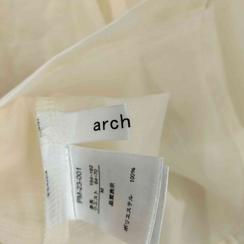 アルシーヴ archives ハイネックニット シースルーシャツ レディース import:M