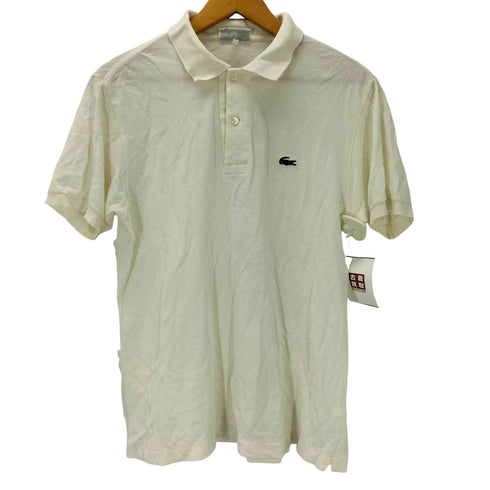 シュミーズラコステ CHEMISE LACOSTE 80-90S ワンポイント刺繍 鹿の子 S/S ポロ シャツ メンズ 4